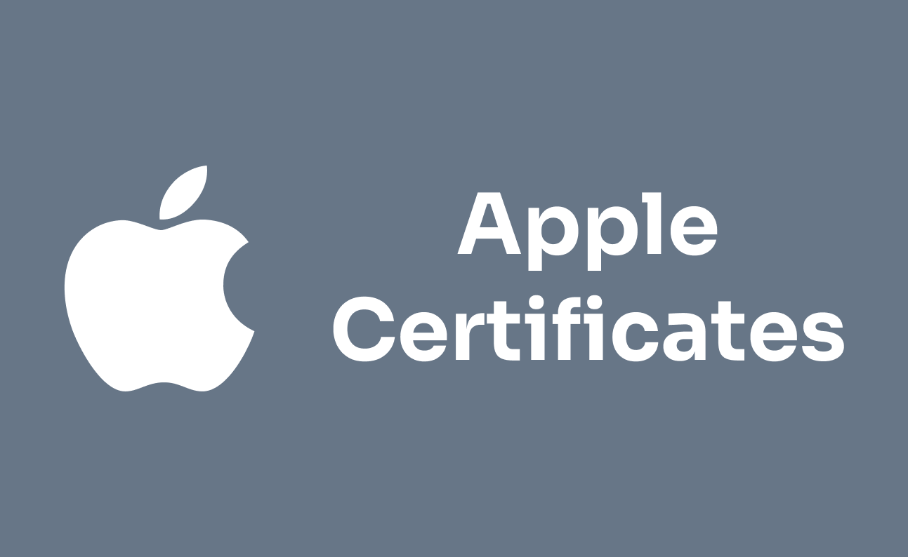 How to create Apple Certificates for App Signing